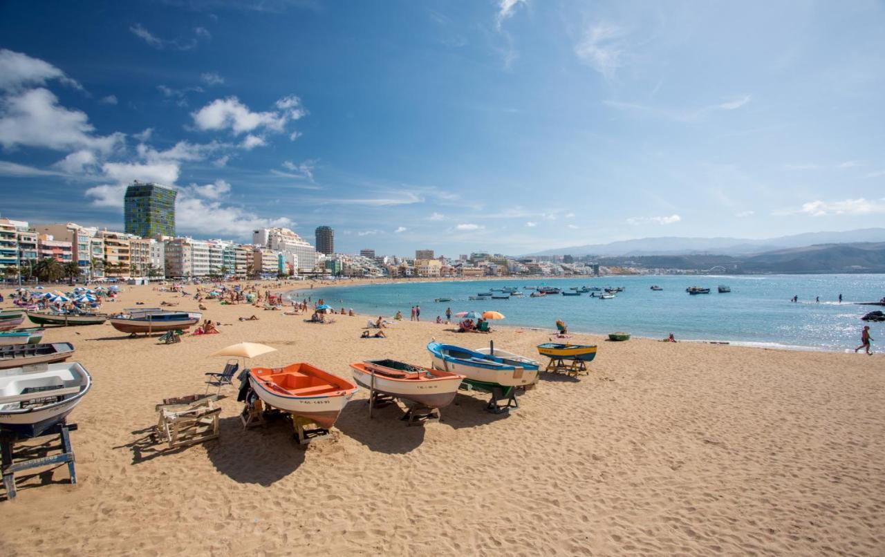 Huge Balcony Over Las Canteras By Canariasgetaway Las Palmas Buitenkant foto