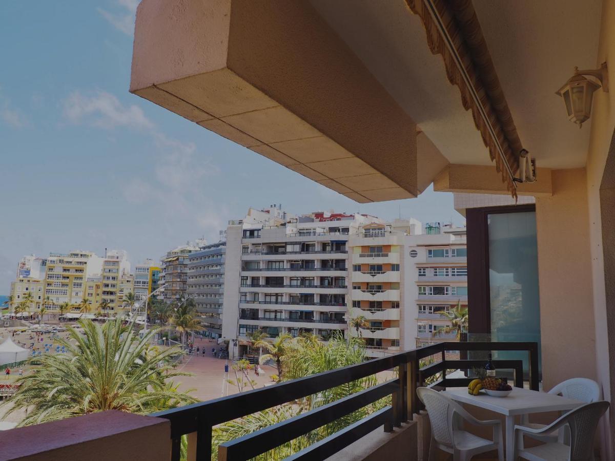Huge Balcony Over Las Canteras By Canariasgetaway Las Palmas Buitenkant foto